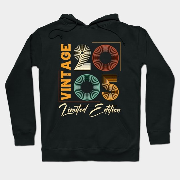 Vintage 2005 Birthday Hoodie by busines_night